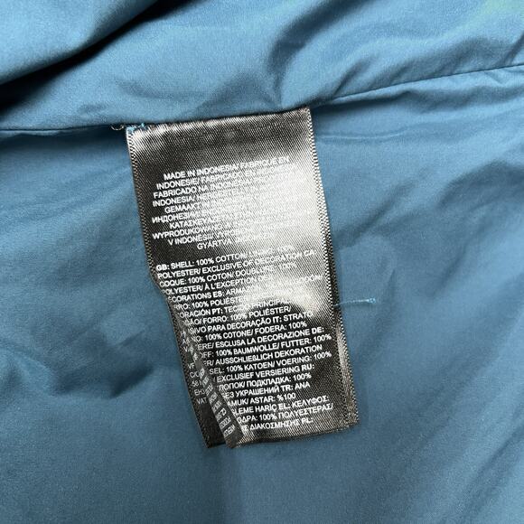 The North Face Valley Twill Utility Coat Size Large Womens Midnight Petrol Blue - Picture 10 of 12